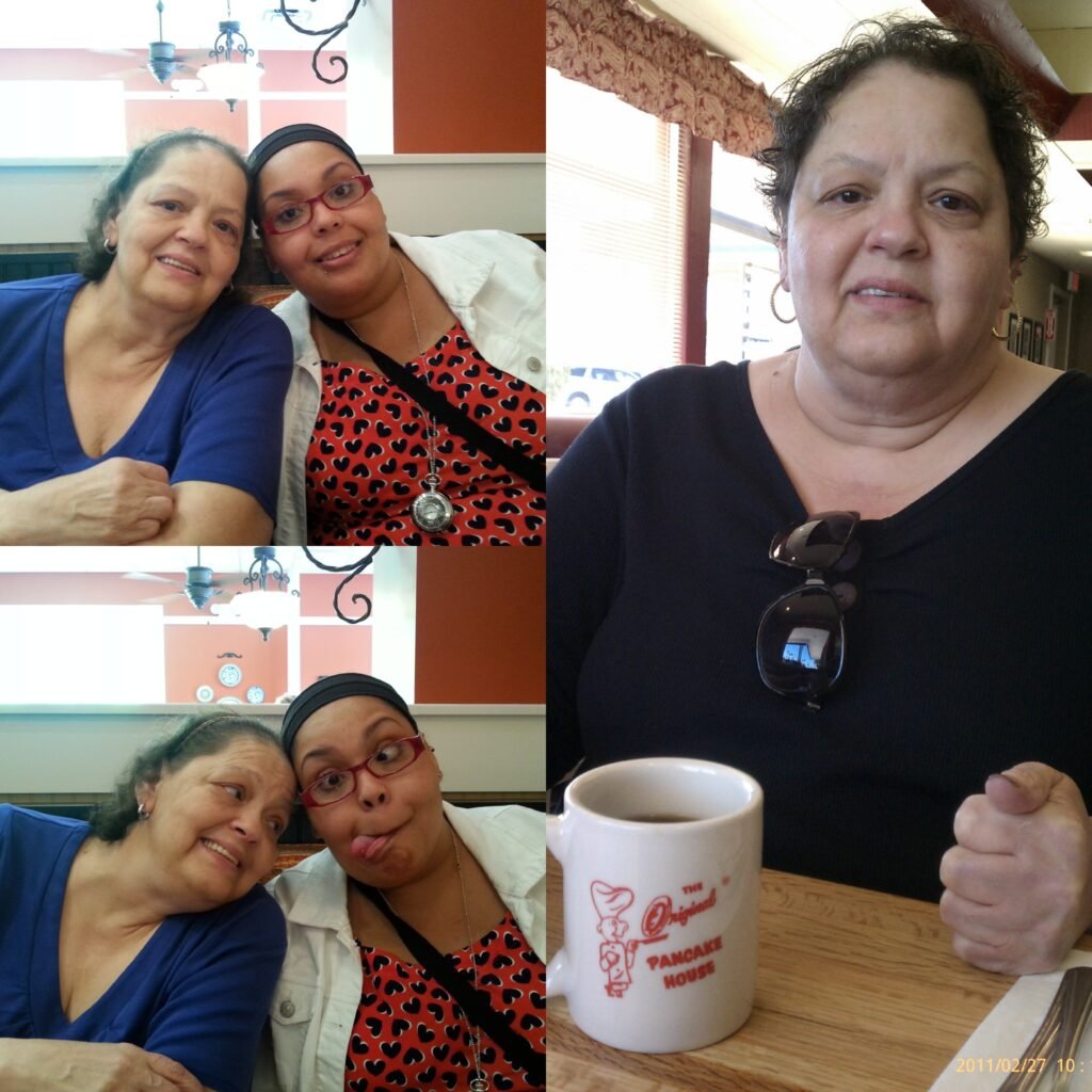 Cagney Gaudiz and her Mother