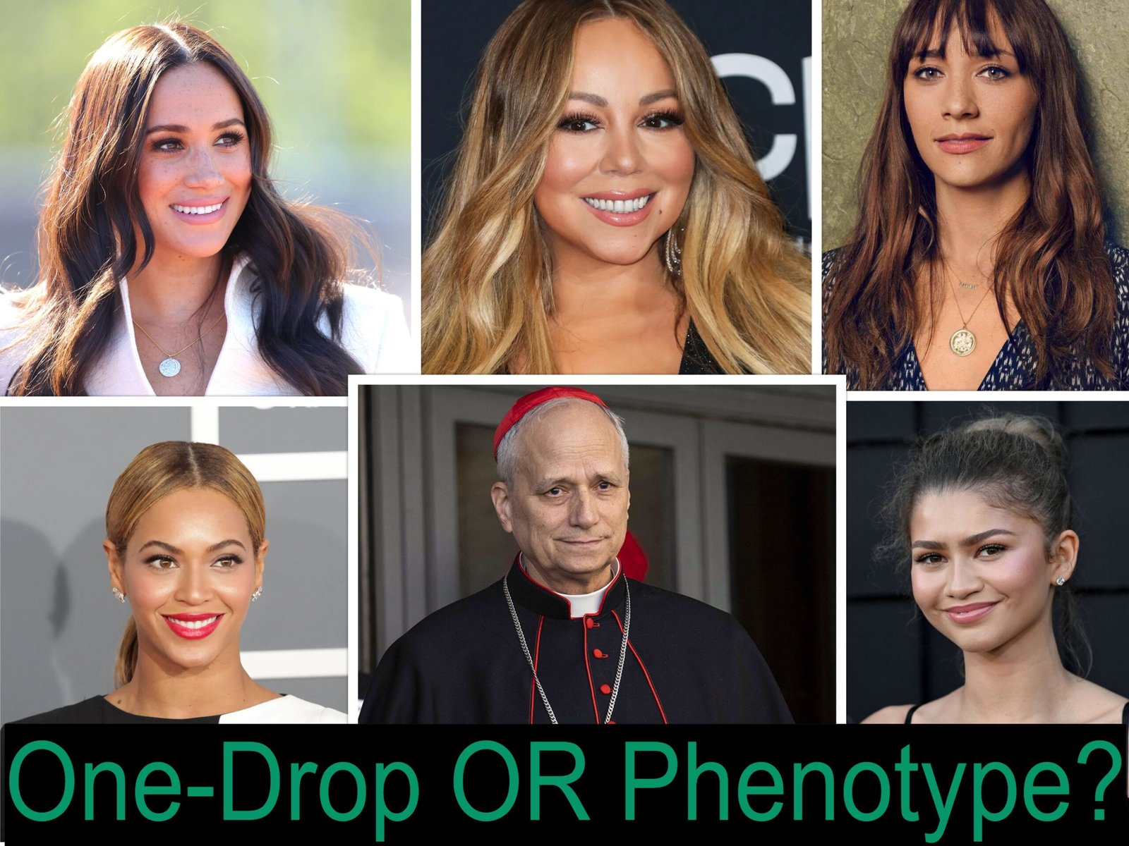 The Black-O-Meter: One-Drop or Phenotype?