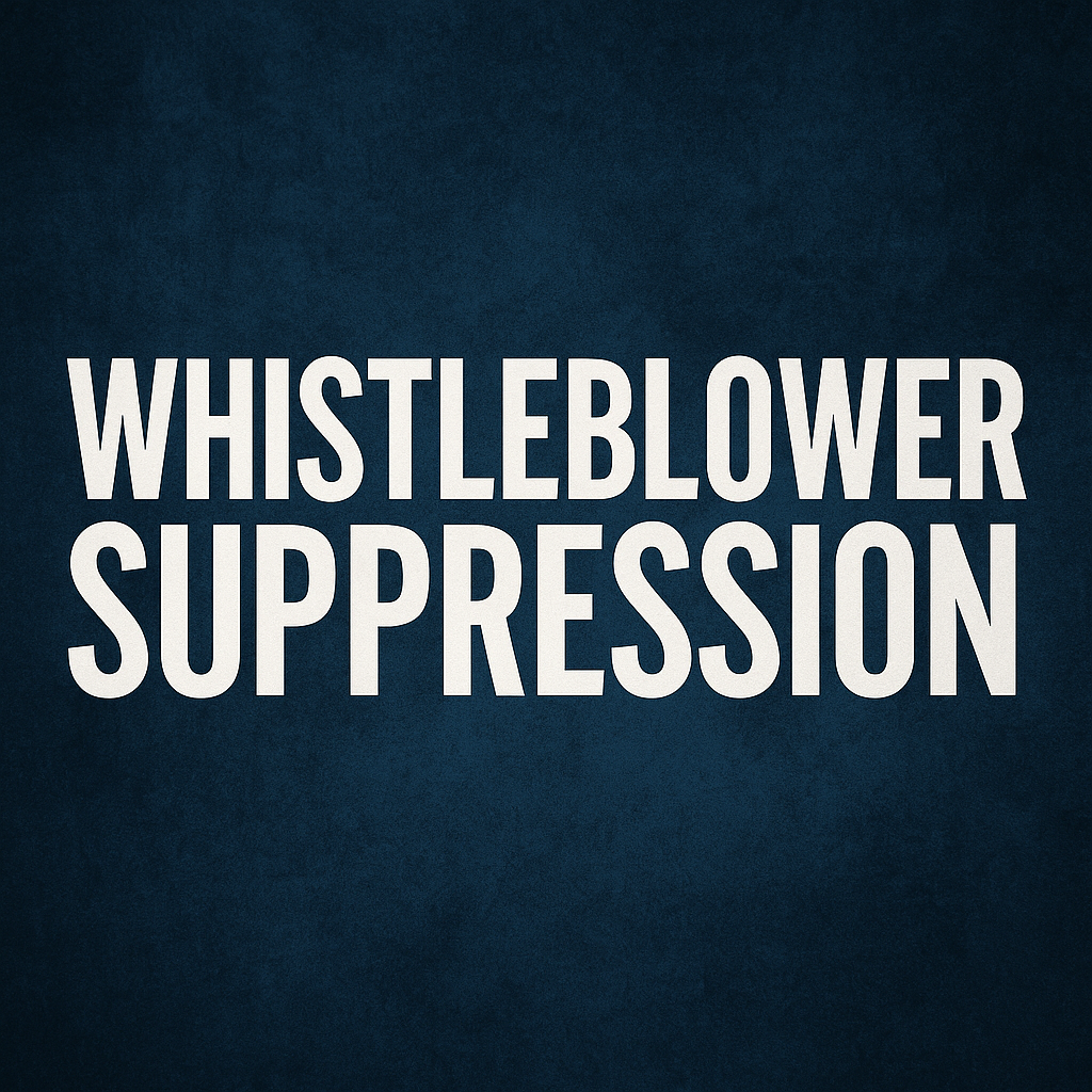 Whistleblower Suppression